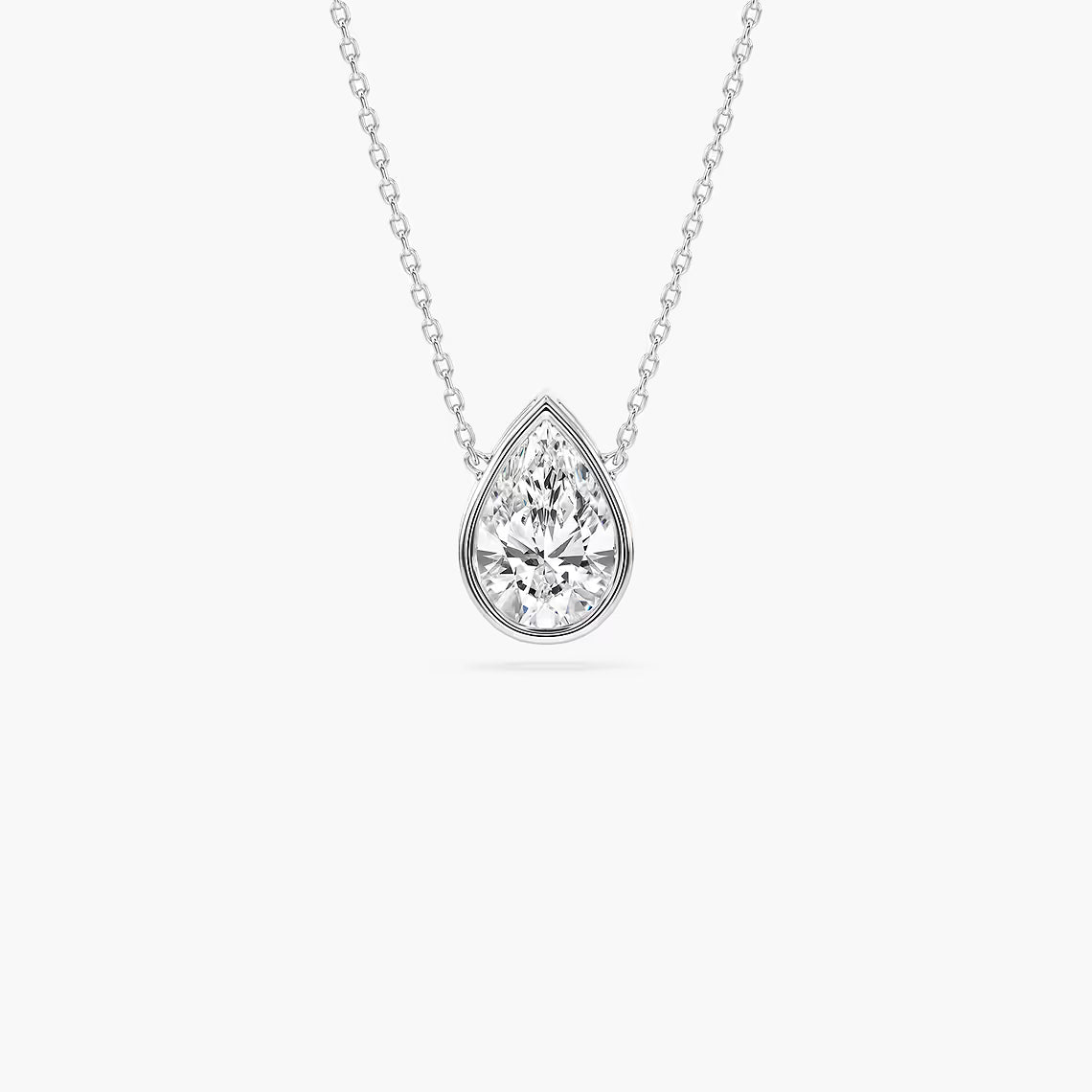 Modern Bezel Pendant