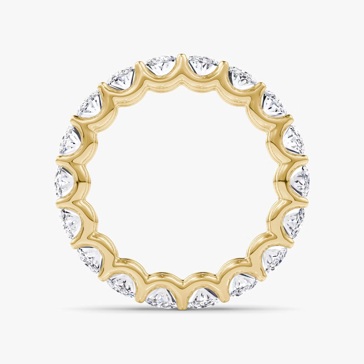 The Oval Eternity Band