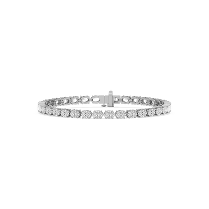 East West Oval Tennis Bracelet