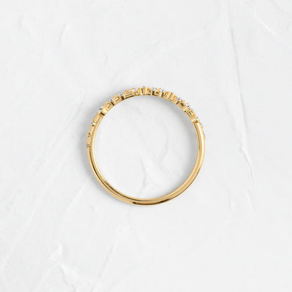Sprinkle of Sugar Bezel Ring