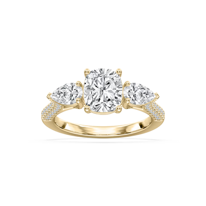 Ryan Three Stone Engagement Ring