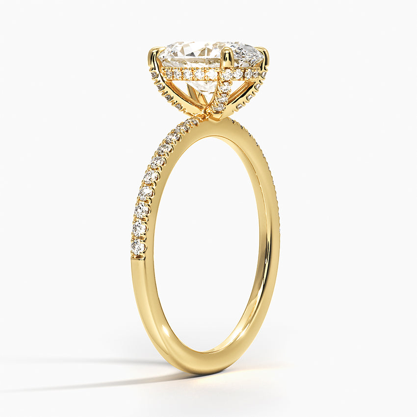Viviana with 2ct Oval Certified Lab Diamond