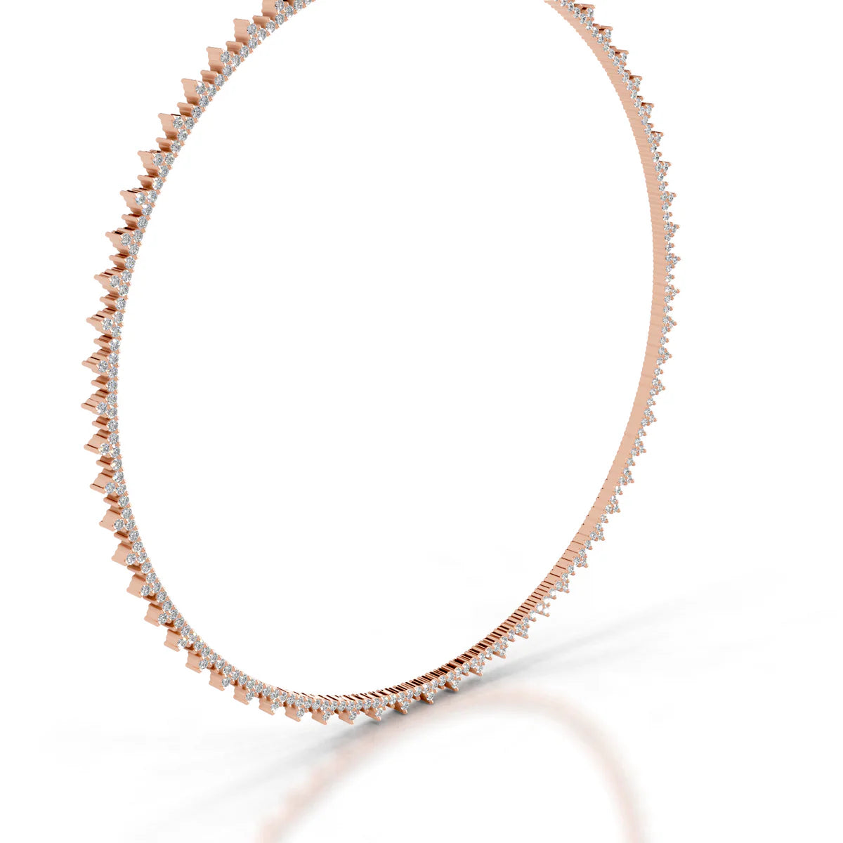Astrid Lab Grown Diamond Tennis Collier