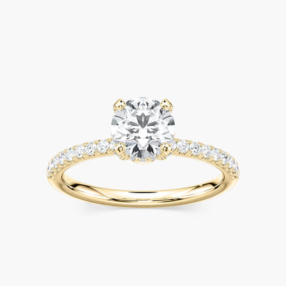 Adelaide Accented Engagement Ring