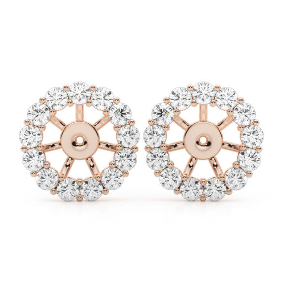 Halo Jackets for 1 1/2 ct. tw. Round Studs