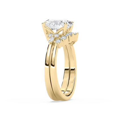 Talia Oval Wedding Set