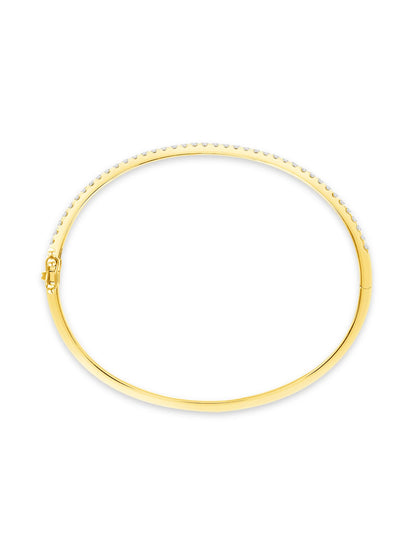 Twily Diamond Bangle 14K