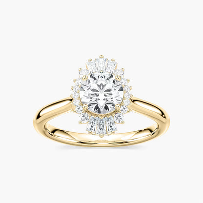 Goddess Vintage Engagement Ring