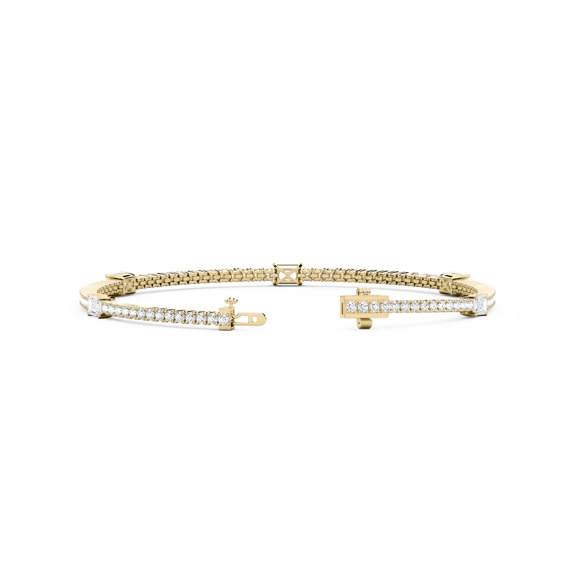 5 Station Tennis Bracelet