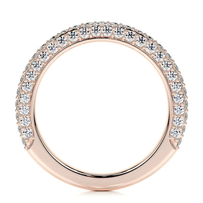 Anastasia Lab Grown Pave Diamond Wedding Ring