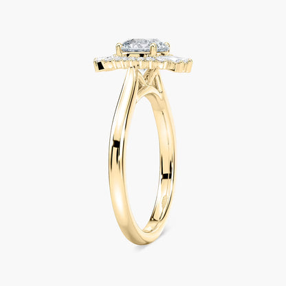 Goddess Vintage Engagement Ring