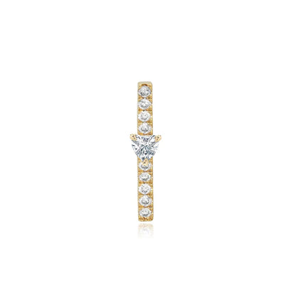 MINI SOLITAIRE DIAMOND CUFF