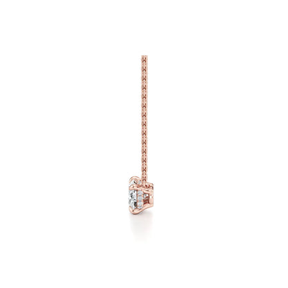 Chelsea Lab Diamond Oval Pendant