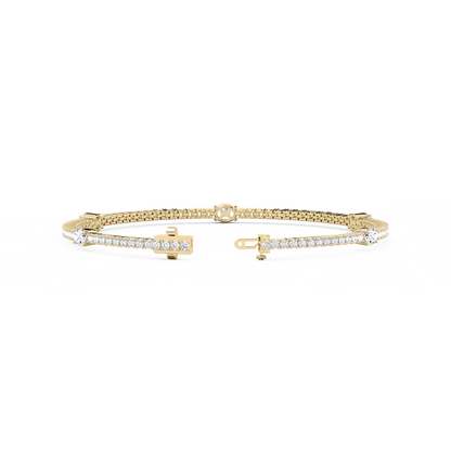 5 Station Tennis Bracelet