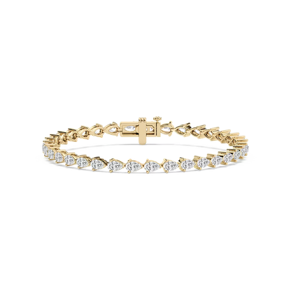 Pear Tennis Bracelet