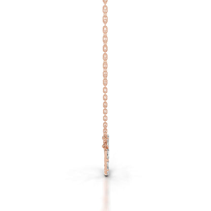 Lottie Lab Grown Diamond Hoop Pendant