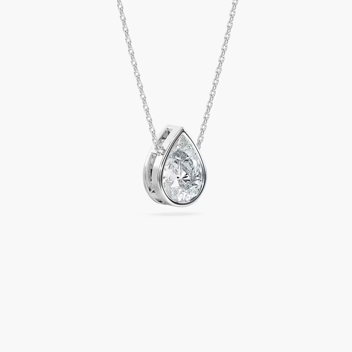 Modern Bezel Pendant