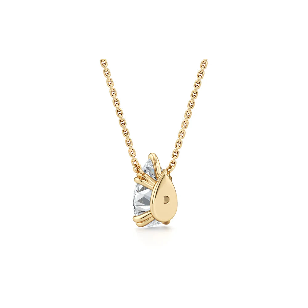 Elle Lab Diamond Pear Pendant
