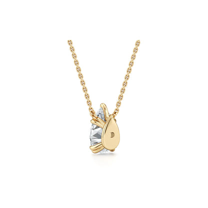 Elle Lab Diamond Pear Pendant