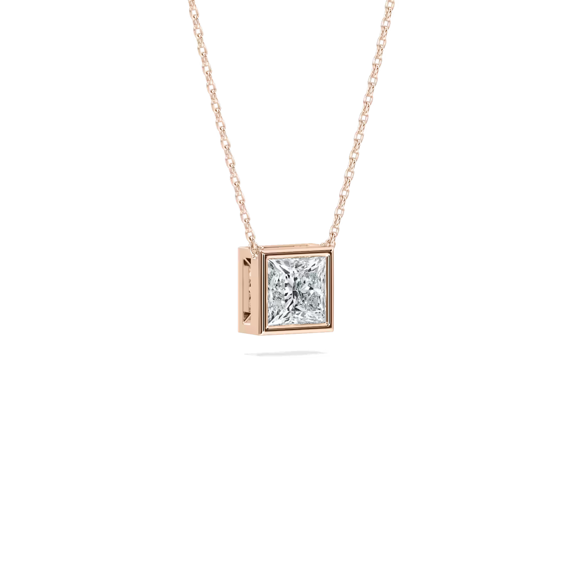 Modern Bezel Pendant