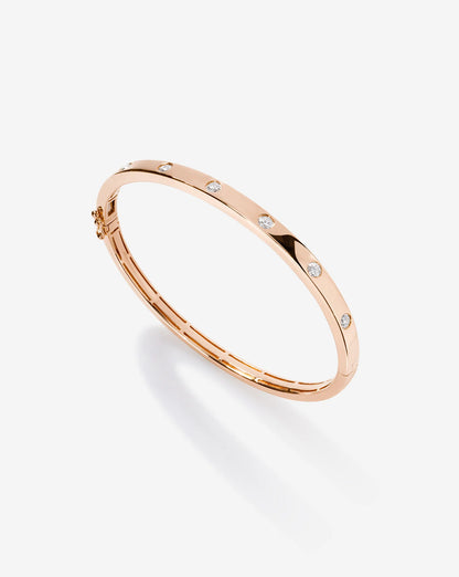 Inlay Diamond Bangle