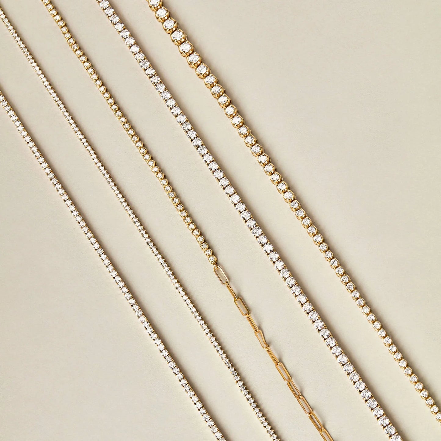 3.2 CTW LAB-Created Diamond Adjustable Tennis Choker