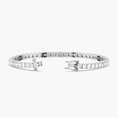Classic 4-Prong Tennis Bracelet in 14KT Gold