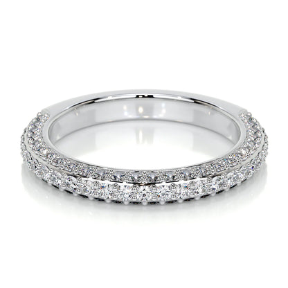 Anastasia Lab Grown Pave Diamond Wedding Ring