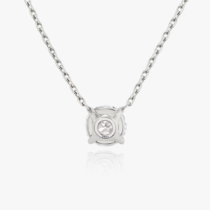 1 Carat Round Solitaire Necklace