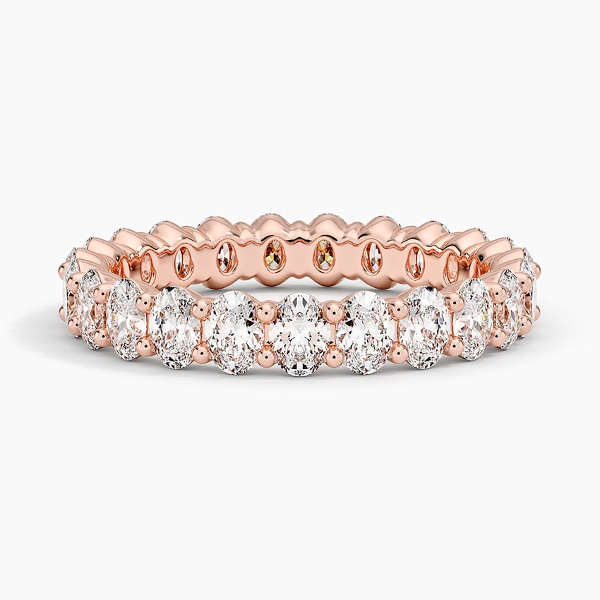 Oval Eternity Lab Diamond Ring (3 ct. tw.)