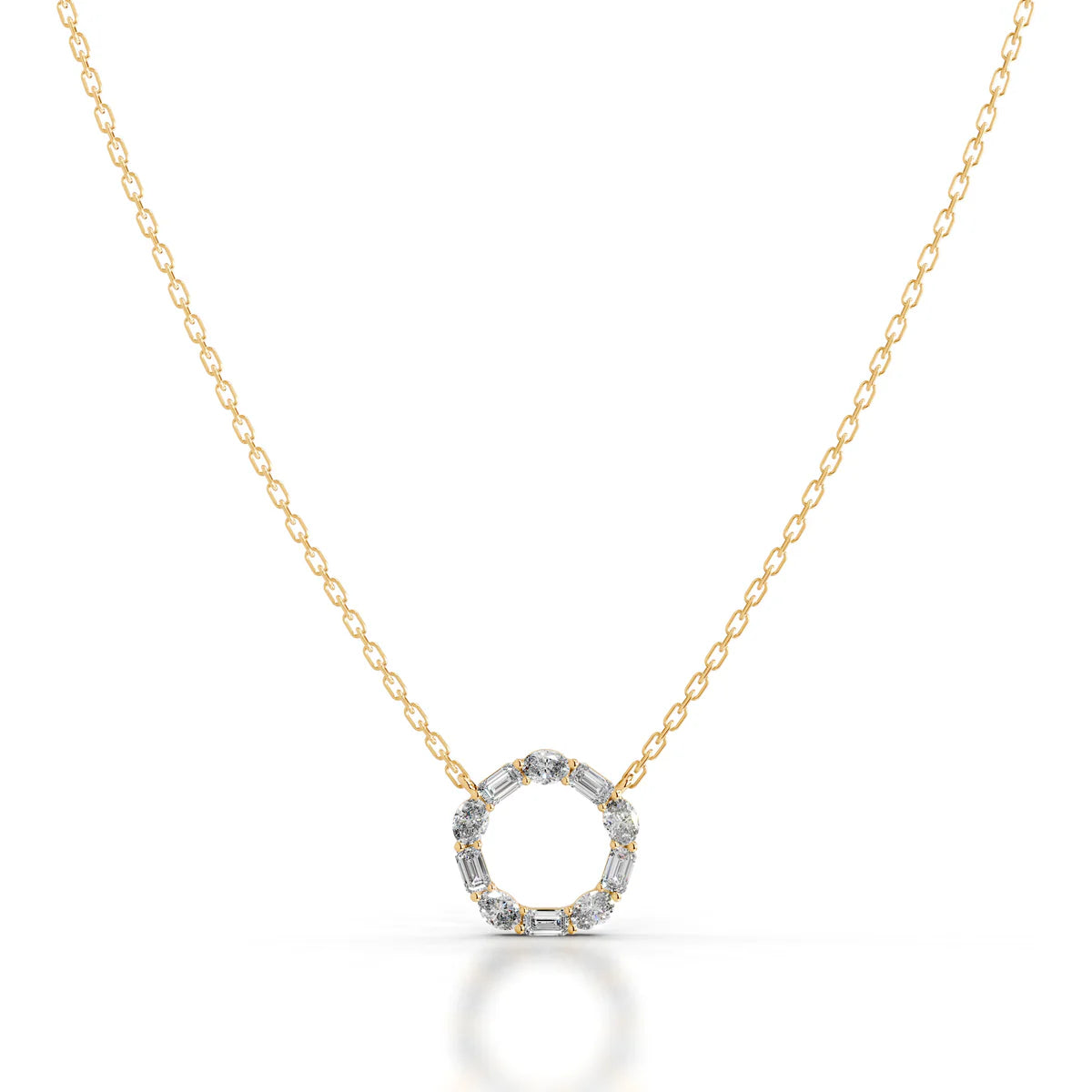 Lottie Lab Grown Diamond Hoop Pendant
