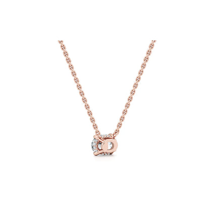 Chelsea Lab Diamond Oval Pendant