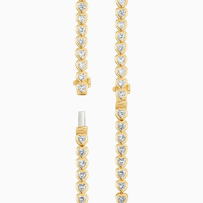 Lab Diamond Bezel Tennis Bracelet (3 3/4 ct. tw.) in 14K Yellow Gold