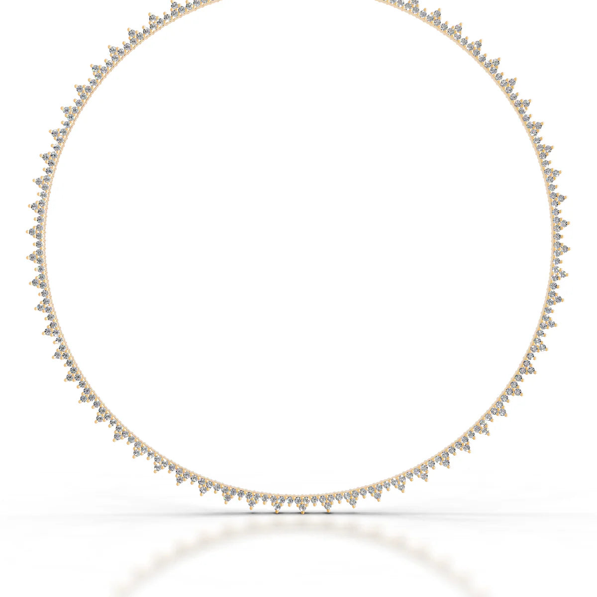 Astrid Lab Grown Diamond Tennis Collier