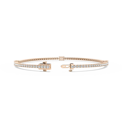 3 Station Tennis Bracelet