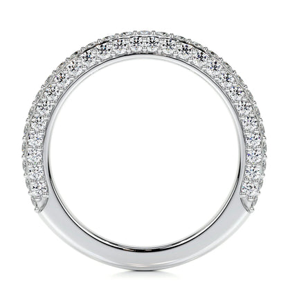 Anastasia Lab Grown Pave Diamond Wedding Ring