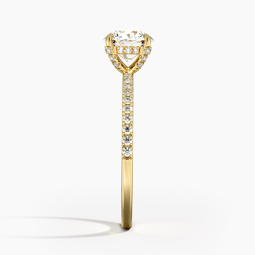 Viviana with 1ct Round Certified Lab Diamond