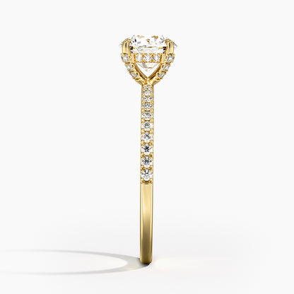 Viviana with 1ct Round Certified Lab Diamond
