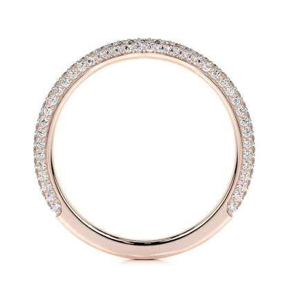 Ana Lab Grown Curved Wedding Ring