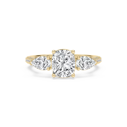 Ryan Three Stone Engagement Ring