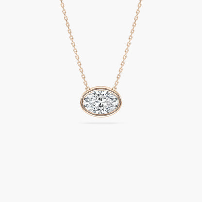 Modern Bezel Pendant