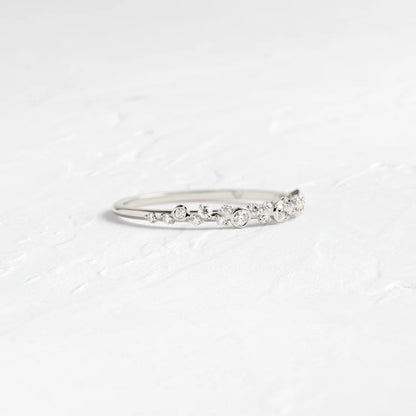 Sprinkle of Sugar Bezel Ring
