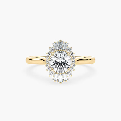 Goddess Vintage Engagement Ring