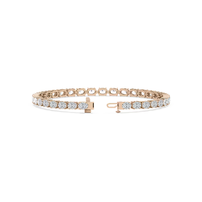 East West Oval Tennis Bracelet