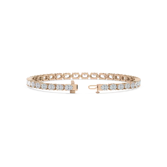 East West Oval Tennis Bracelet