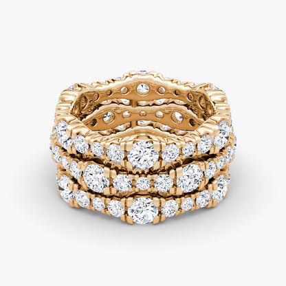 Multi Row Pavé Ring