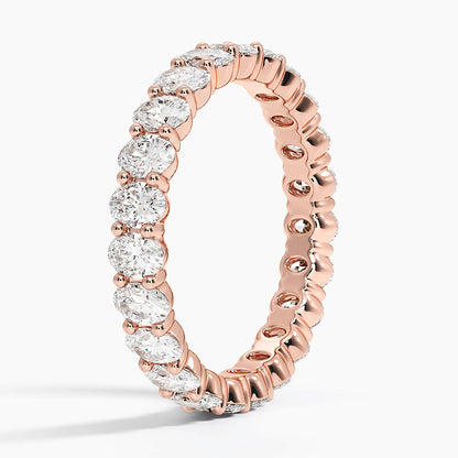Oval Eternity Lab Diamond Ring (3 ct. tw.)