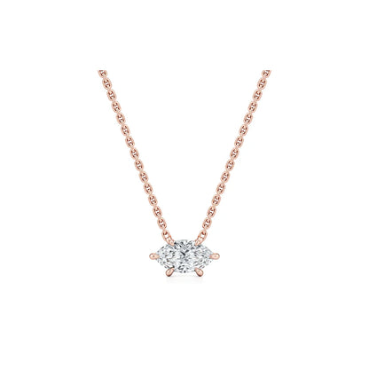 Chelsea Lab Diamond Marquise Pendant