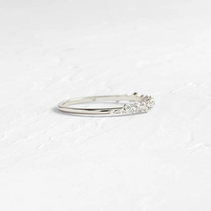 Sprinkle of Sugar Bezel Ring