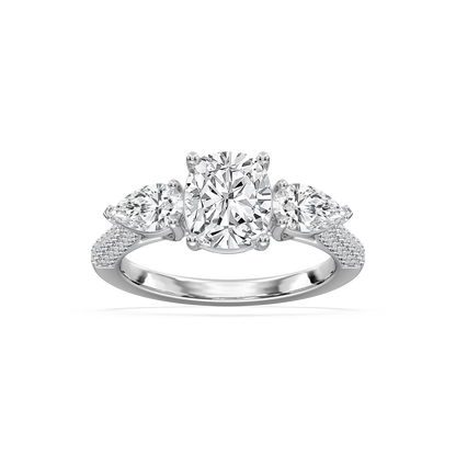 Ryan Three Stone Engagement Ring